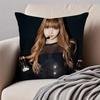 Singer LLisa Cushion Cover Pillowcase Antidustmite Invisible Zipper Short Plush Sofa Cushion