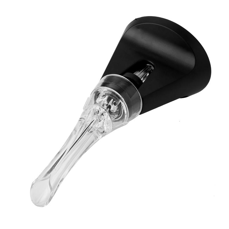 Meltset 1PC Acrylic Aerating Wine Pourer Decanter Red Wine Bottle New Portable Wine Aerator Pourer Wine Accessories