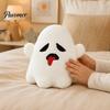 Skin Friendly Plush Toy Halloween Pumpkin Toy, Spooky Ghost Bat Demon Stuffed Doll, Sofa Ornaments Cartoon Plushie Holiday Party Decoration for Home,