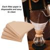 Coffee Filter 100 Conical Compatible with Hario Made with Unbleached for Au Drip and Regular Coffee for and Restaurant Paper, Sheets, Shape, V40,