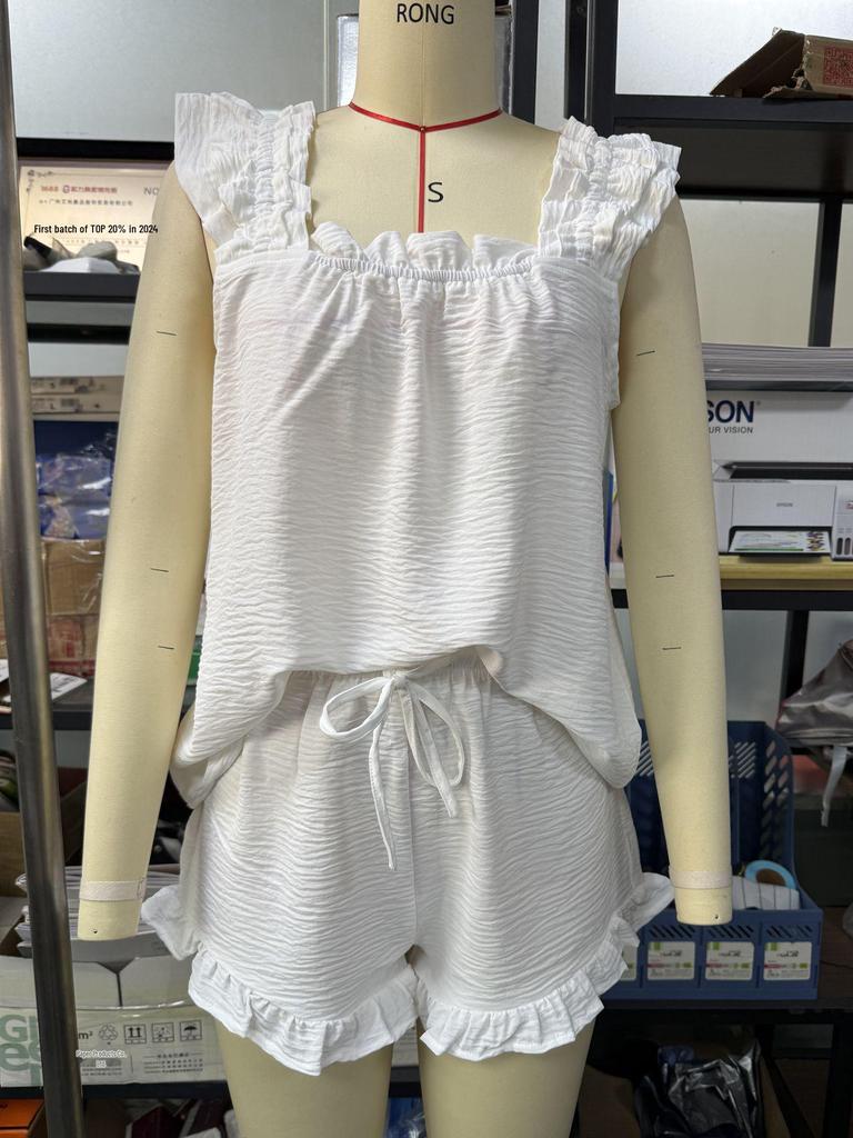 European & American Women's 2-Piece Loungewear Set: Tank Top and Shorts (2026)