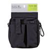 Kutsuwa Stationery Apron Bag Holder, Black