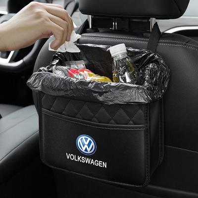 2026 Hot For VW VOLKSWAGEN Multifunctional Waterproof Foldable Car Trash Can Bag Sundries Storage Bag For Volkswagen Tiguan VW G