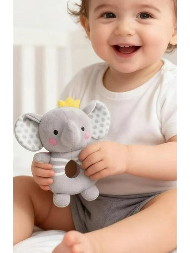 

BoBo Little Elephant Baby Rattle Toy