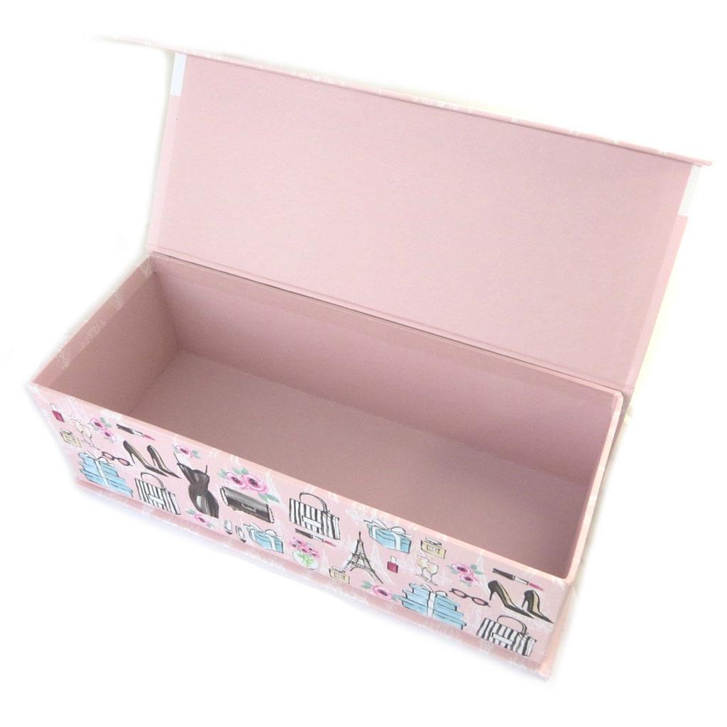 Les Trésors De Lily [P1087] - Set of 3 Nesting Boxes 'Belle Epoque' Pink (hello Paris)