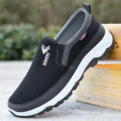 Ανδρικά Παπούτσια Καμβά με Μαλακές Σόλες Casual Διαπνέοντα Άνετα Slip-on Ανδρικά Παπούτσια Υφασμάτινα Ανδρικάsneakers Oxford