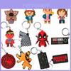 Chaveiro Único de PVC do Deadpool de Stranger Things Para Fãs da Série Durável e Estiloso!
