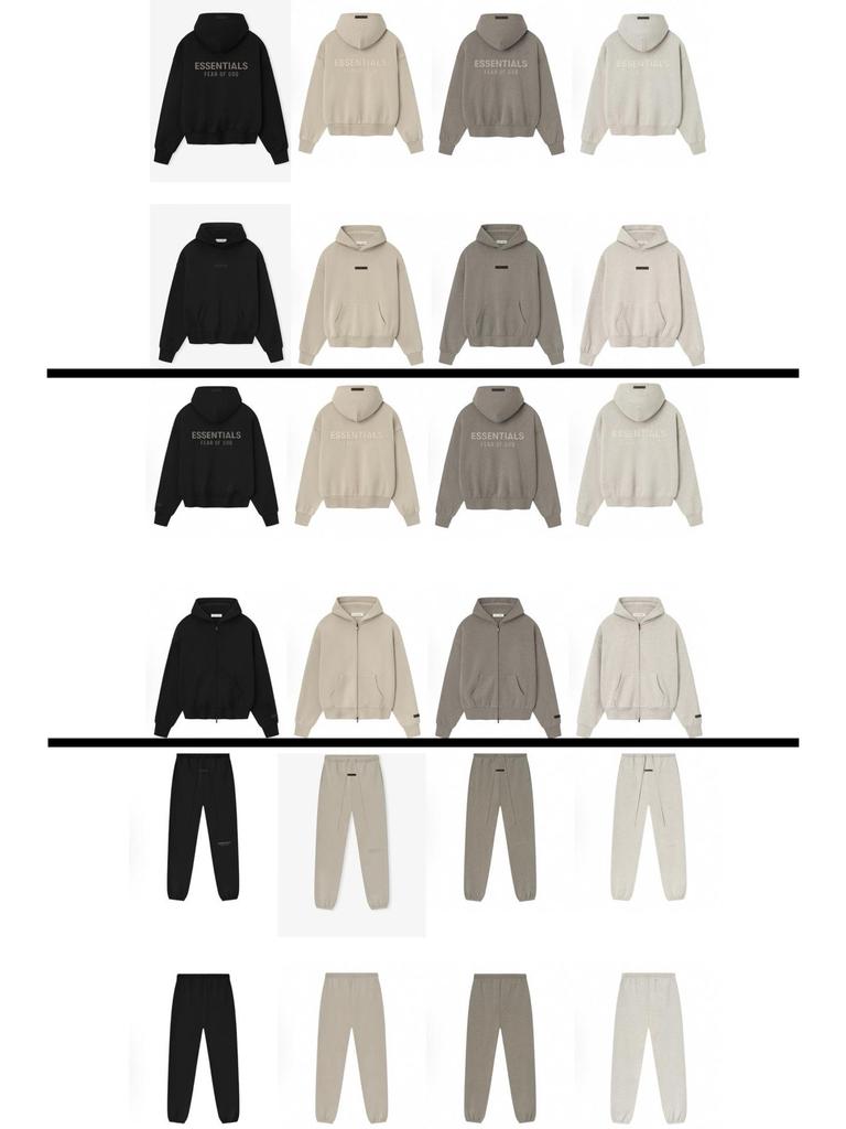 Green Fork Essentials: SS25 Trendy Heavyweight Pullover Hoodie