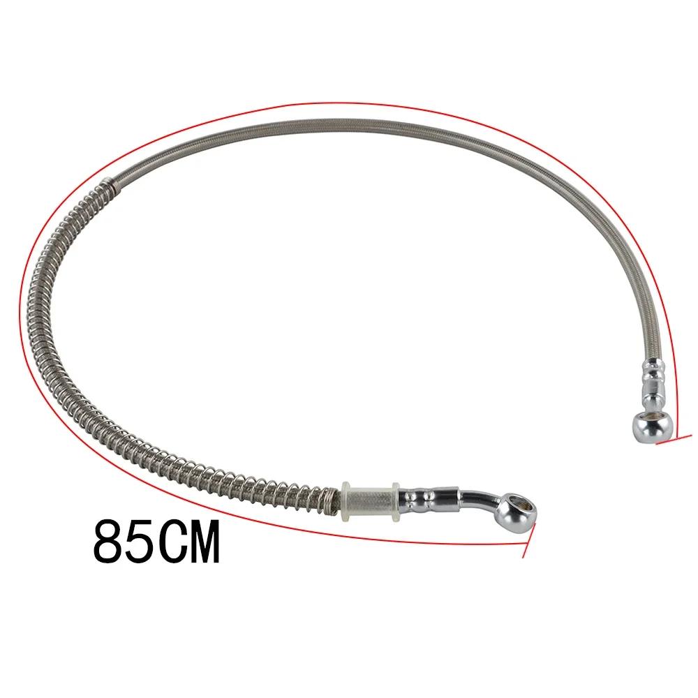 39-140cm Universal Motorcycle Stainless Steel Braided Brake Hose Line Aperture 10mm (M10) Latiguillo Freno Moto