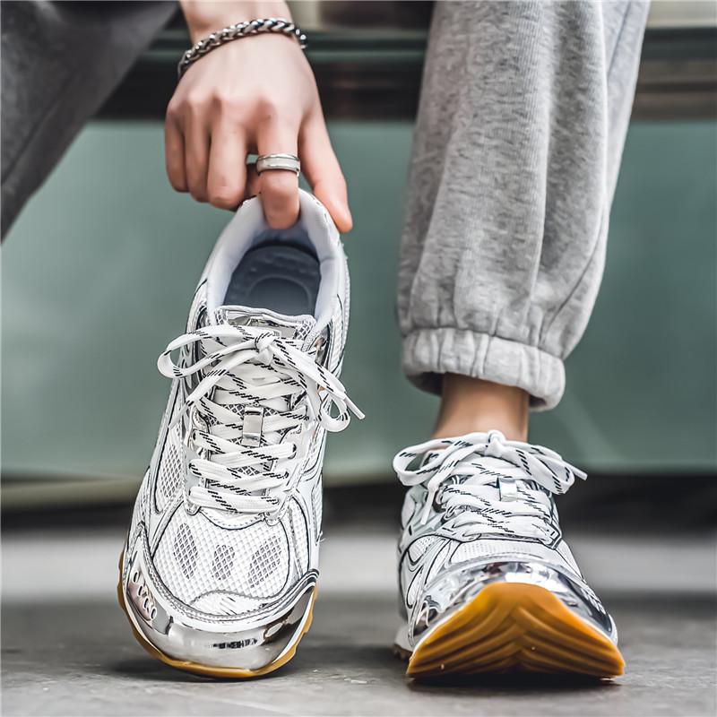 Youth Adult Fashion Trend Mesh Men's Shoes Retro Outdoor Leisure Sports Shoes Running Shoes