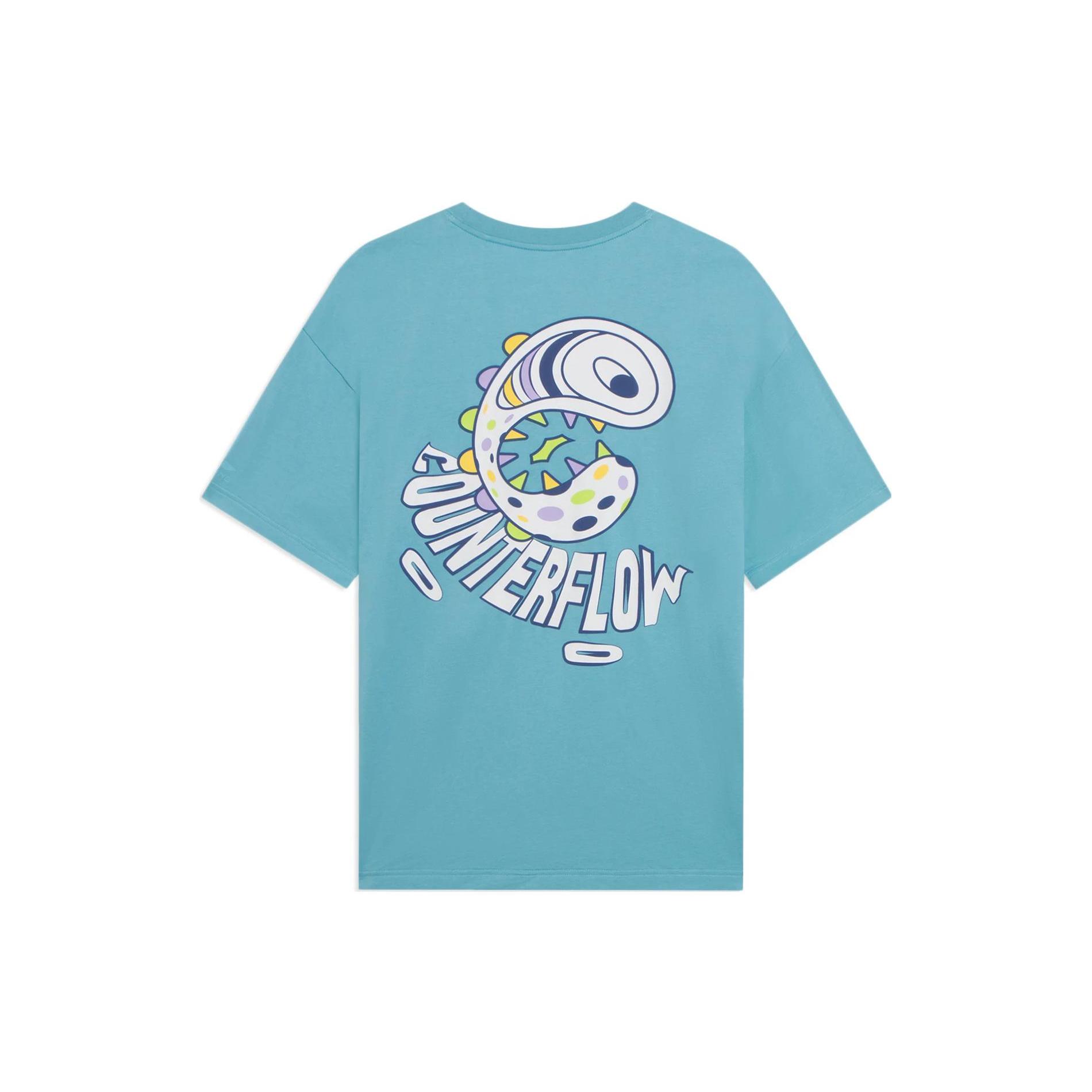 LiNing CF Tracing Спортивная коллекция Lifestyle Футболка Унисекс Синий AHSSA55-3 L