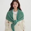 Women's Wool Striped Triangle Scarf Shawl Wrap Fall Winter Warm Travel Blanket Lightweight Triangle Scarf for Women Soft Neck Warmer Triangle Scarf