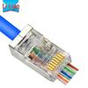 Conector RJ45 Cat6 Ecranat Pass-Through