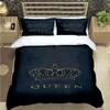 Fashion King And Queen Print Bedding Set Single Twin Full King Size Cute Animals Bed Linen Adults Teens Bedroom Luxury Gift
