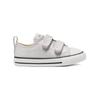 Converse All Star 2V Low Top Toddler Shoes Silver Infant And Toddler 767777C