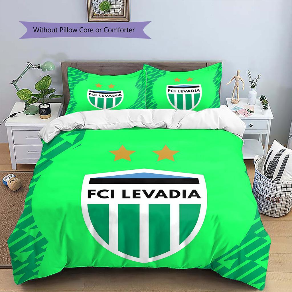 FCI Levadia Pattern Bedding Quilt Set Home Decoration Gift (1 * duvet cover + 2 * pillowcase without core).xwn