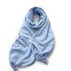 Fumide Faux Cashmere Solid Tassel Scarf & Shawl 2-Pack