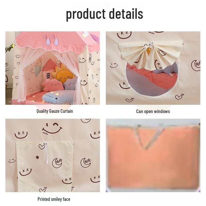 ZISIZ Kids Castle Playhouse Tent