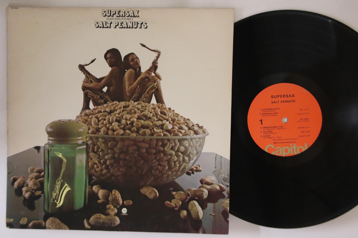 

LP Record SUPERSAX - Salt Peanuts (Supersax Plays Bird, ST11271 CAPITOL 1974 US Jazz Used