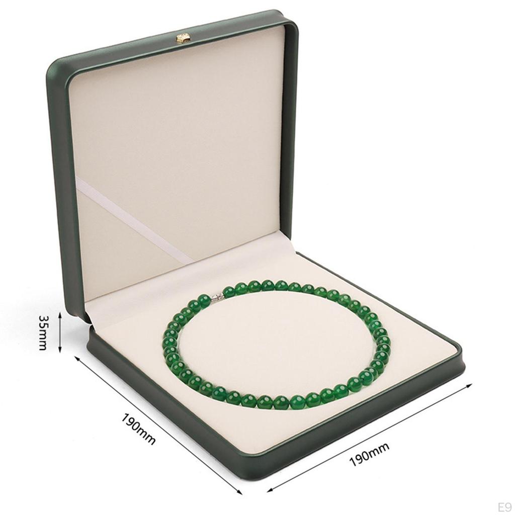 Elegant Jewelry Storage Box for Necklaces - Perfect Weddings and Proposals