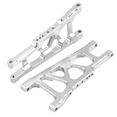 Aluminiumslegering Foran Bak Universell Bærearm for Traxxas Slash 110 RC Bil (Sølv)