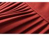 Women's High-Waisted Gray Pleated Wool Blend Mini Skirt - Elegant, Anti-Exposure Design for Autumn/Winter 2025