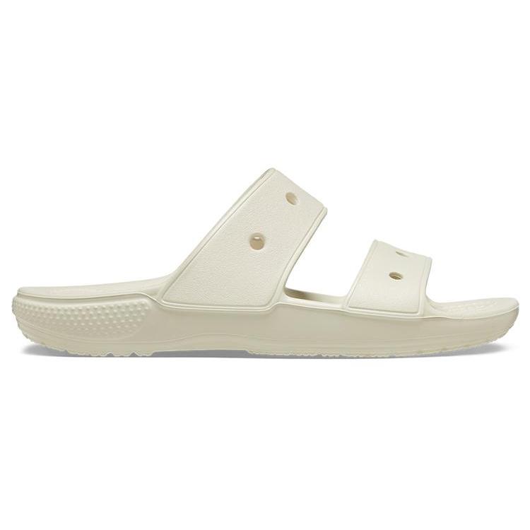 Crocs Sandali Bassi a Fascia Doppia Classici Osso 206761-2Y2