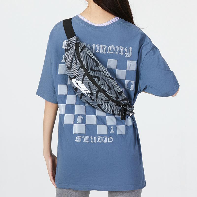 Nike Fabric Shoulder Bag Crossbody Bag Fanny Pack Regular Unisex Black Casual DQ5605-010