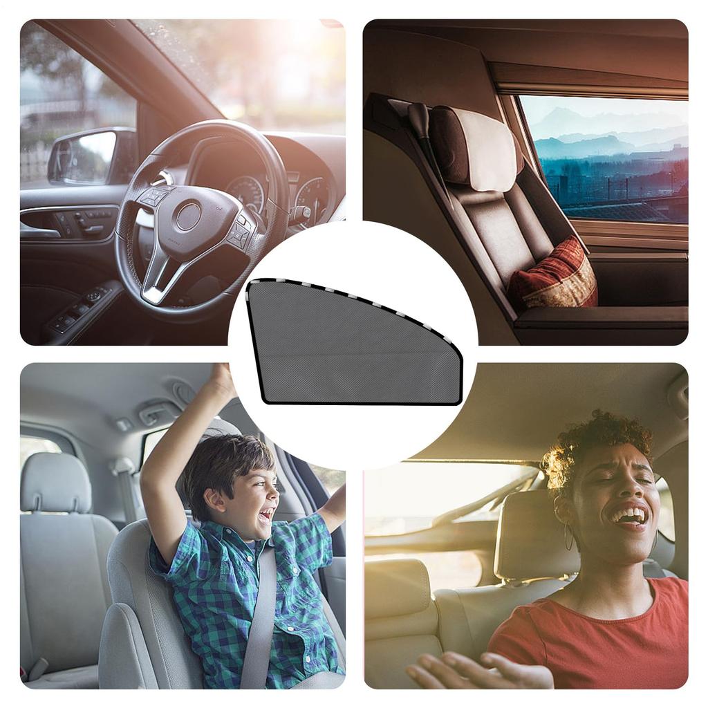 Car Window Shade,Car Window Tint | Sunshade Magnetic Non-Automatic Retractable Car Sun Protection Insulation