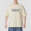 New Balance T Shirt Men's Beige Yellow AMT51320-CAU