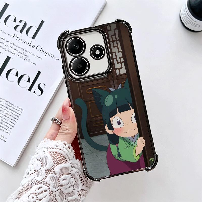 A-Apothecary D-Diaries Niedrige Galvanik Handyhülle Für Xiaomi Redmi Note 14 15 Pro Plus 13 12 11 11S 11T 10 9S 9 5G Sturzfest Airaba
