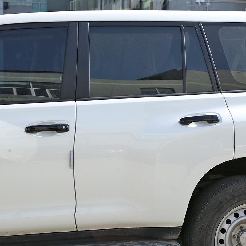 Dla Lexus GX GX460 J150 LC150 2010~ Błyszczące Czarne Pokrywy Klamek Drzwi Kreatywne Naklejki Listwa Akcesoria Samochodowe Gadżet 2016
