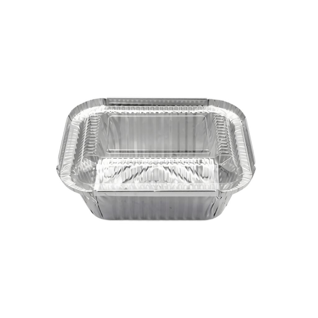 Rectangular Aluminum Foil Container Disposable Foil Tray for Cooking Baking Roasting and Food Storage Oven Safe