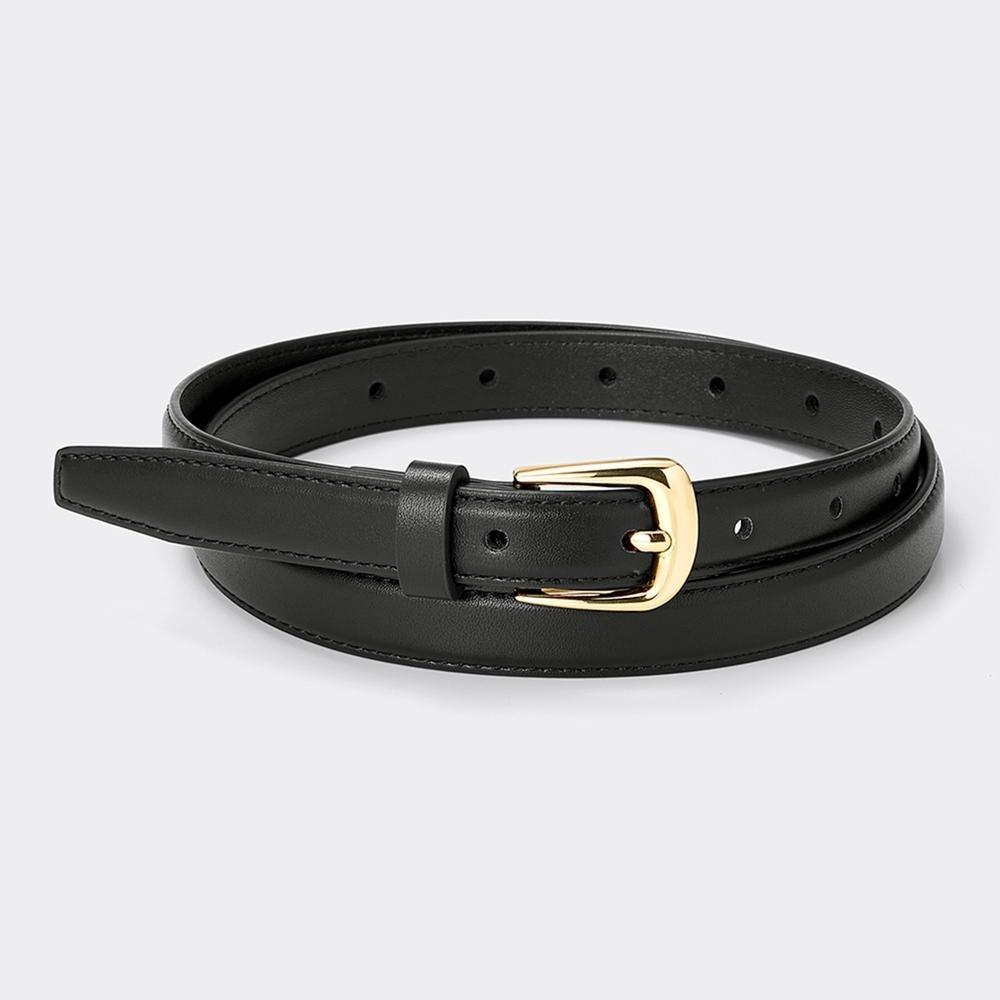 

Ремень GU by Uniqlo с металлической пряжкой и геометрической пряжкой