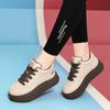 Platform shoes, women's new autumn and winter versatile flat casual sneakers, single shoes, versatile bread shoes