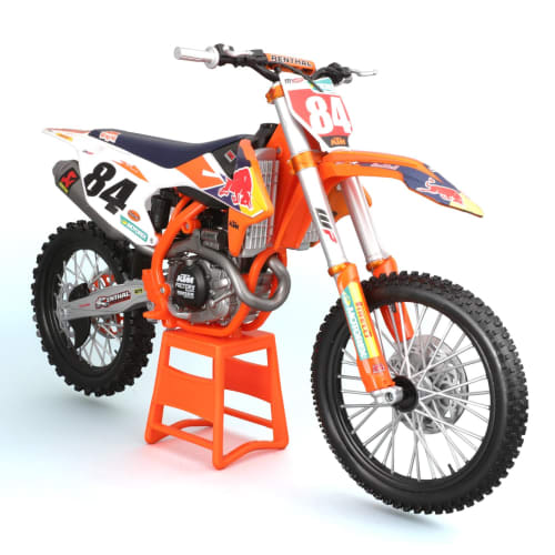 Maisto 1/6 Scale Diecast Model Car of Jeffrey Herlings, KTM 450 SX-F 2018 #84, 32228