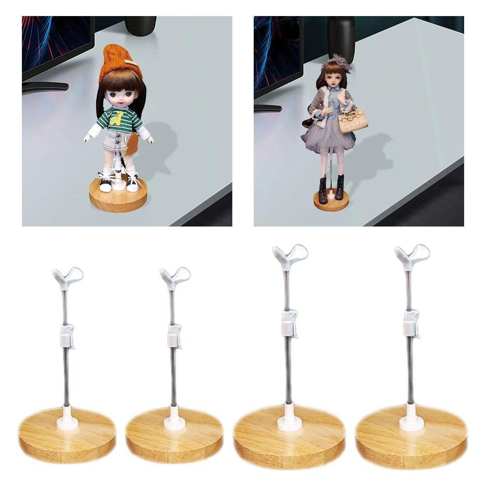

Stainless Steel Support Doll Stand 1/3 1/4 1/6 1/8 Doll Bracket Dolls Accessories 8th