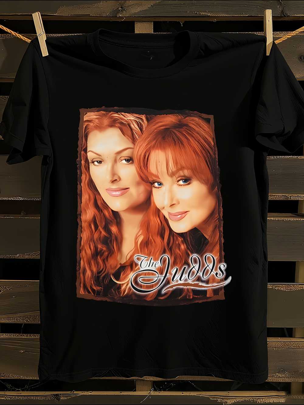 

The Judds Concert Tour Vintage Logo T-Shirt Mens Tshirt Womens Tshirts with Letters Print Short Sleeves T-Shirt Casual Street Tee Shirt Top S