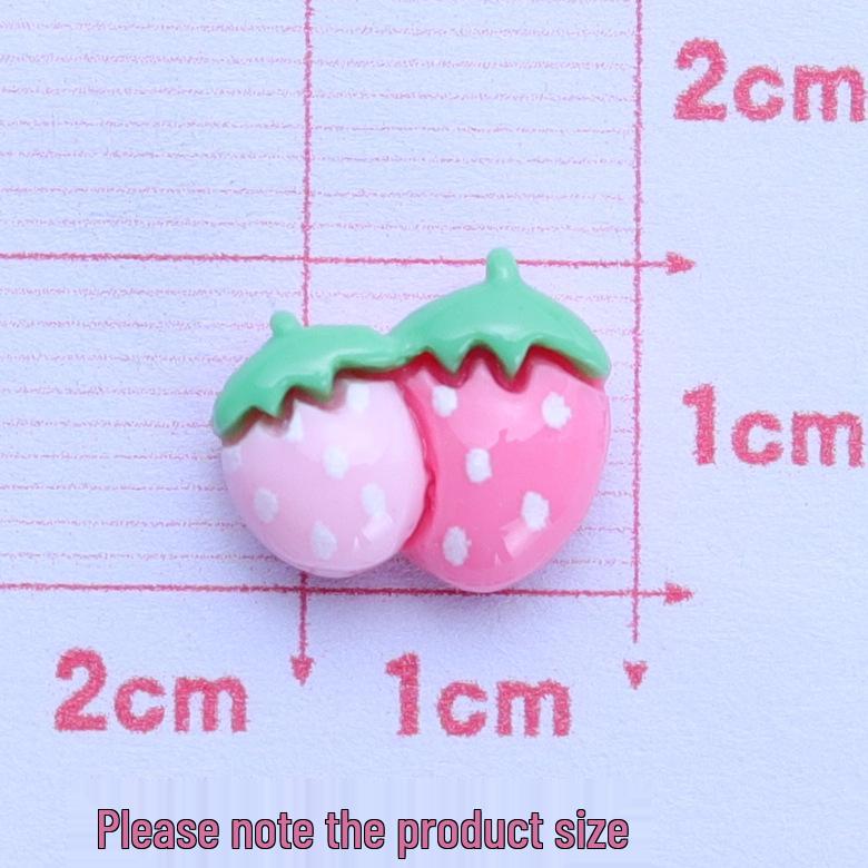 Cartoon Mini Forest DIY Resin Hair Clip Materials