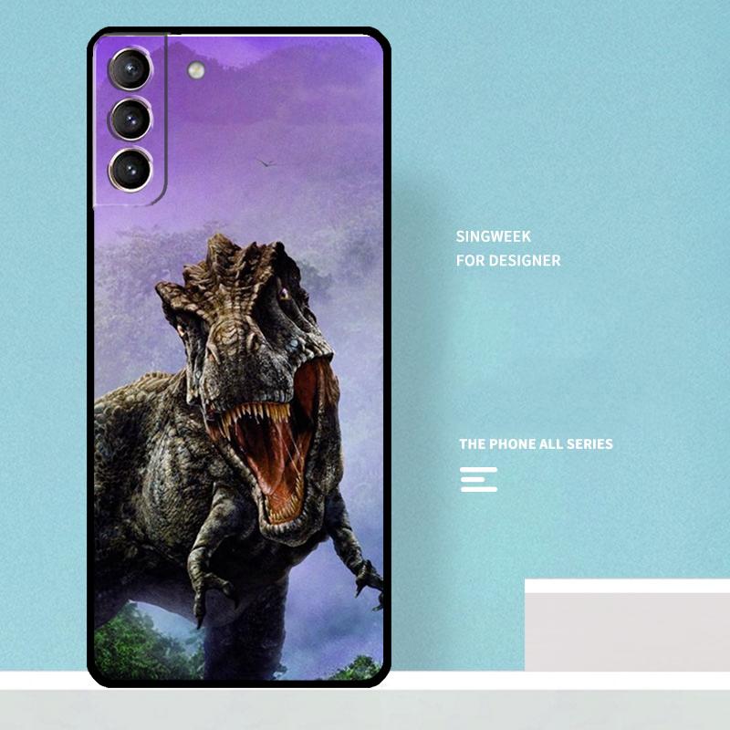 Dinosaur Case For Samsung Galaxy S25 Ultra S21 S22 S23 S24 Ultra S9 S10 S20 Plus S25 FE Phone Cover
