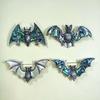 Vintage Silver Shell Bat Brooch Pendant With Animal Design For Women And Men