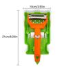 Multifuncional Doble Strips For Potato Orange With Juicer And Potato Zest Peeler Fruit And Vegetable Peeler