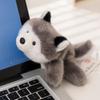 Cute Desktop Animal Plush Toy Set Magnetic Prone Cartoon Rabbit Panda Penguin Dog Cat Tortoise Soft Doll Funny Office Decor Gift