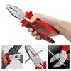 WISEUP Multifunctional Combination Pliers Diagonal Plier Universal Needle Nose Pliers Wire Cutters Electrician Repair Hand Tools