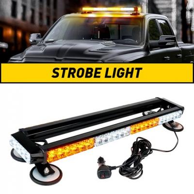LED Notfall Stroboskop Dach Doppelseitige Lichtleiste Verkehrshelfer Blitz Warnung