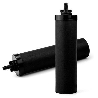 2Pcs Black Water Purification Filter Element For Berkey Travel Home Outdoor New