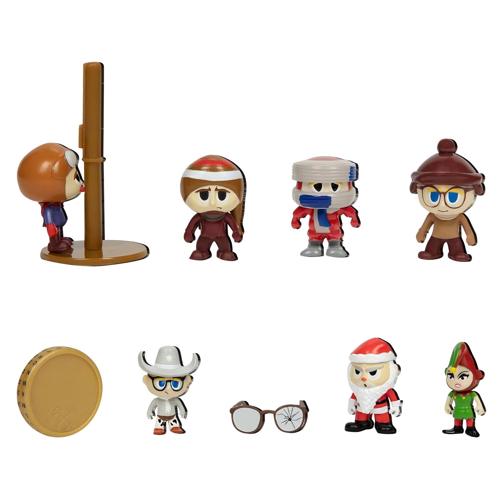 

Адвент-календарь Story 2024 включает в себя 24 забавных и праздничных фигурки и аксессуары One Size красный