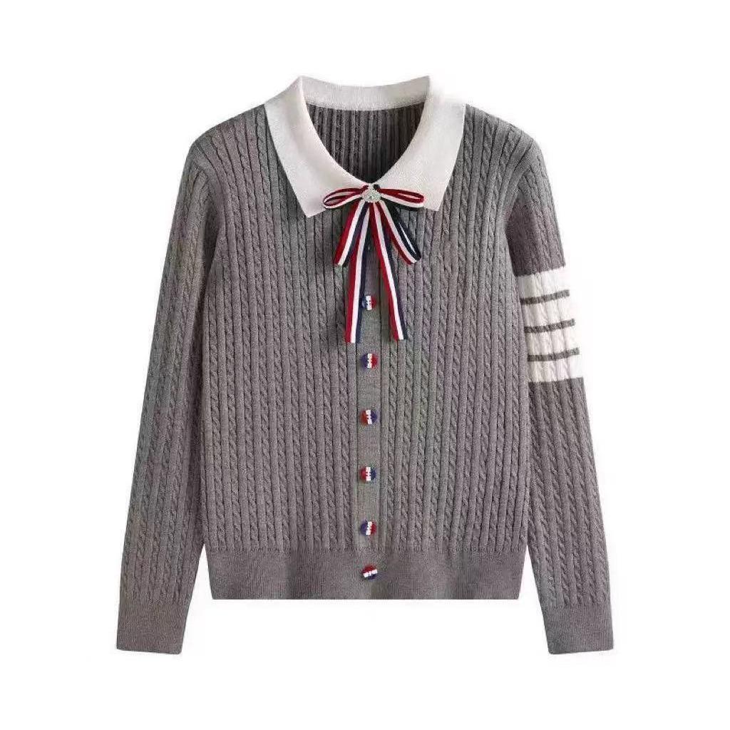 Korean Style Knit Sweater & High Waist Midi Skirt Set - Women's Autumn/Winter Two-Piece Long Sleeve Outfit