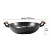 Kejiaxiang Zhangqiu Cast Iron Flat-Bottom Wok