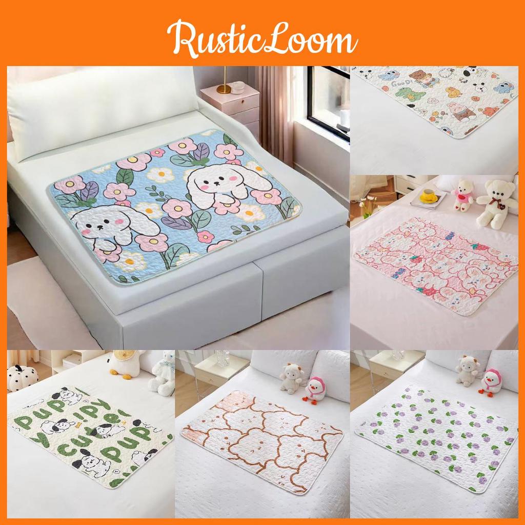 Strawberry Sheep Bear Rabbit Dog Pattern Physiological Pad Washable Mattress